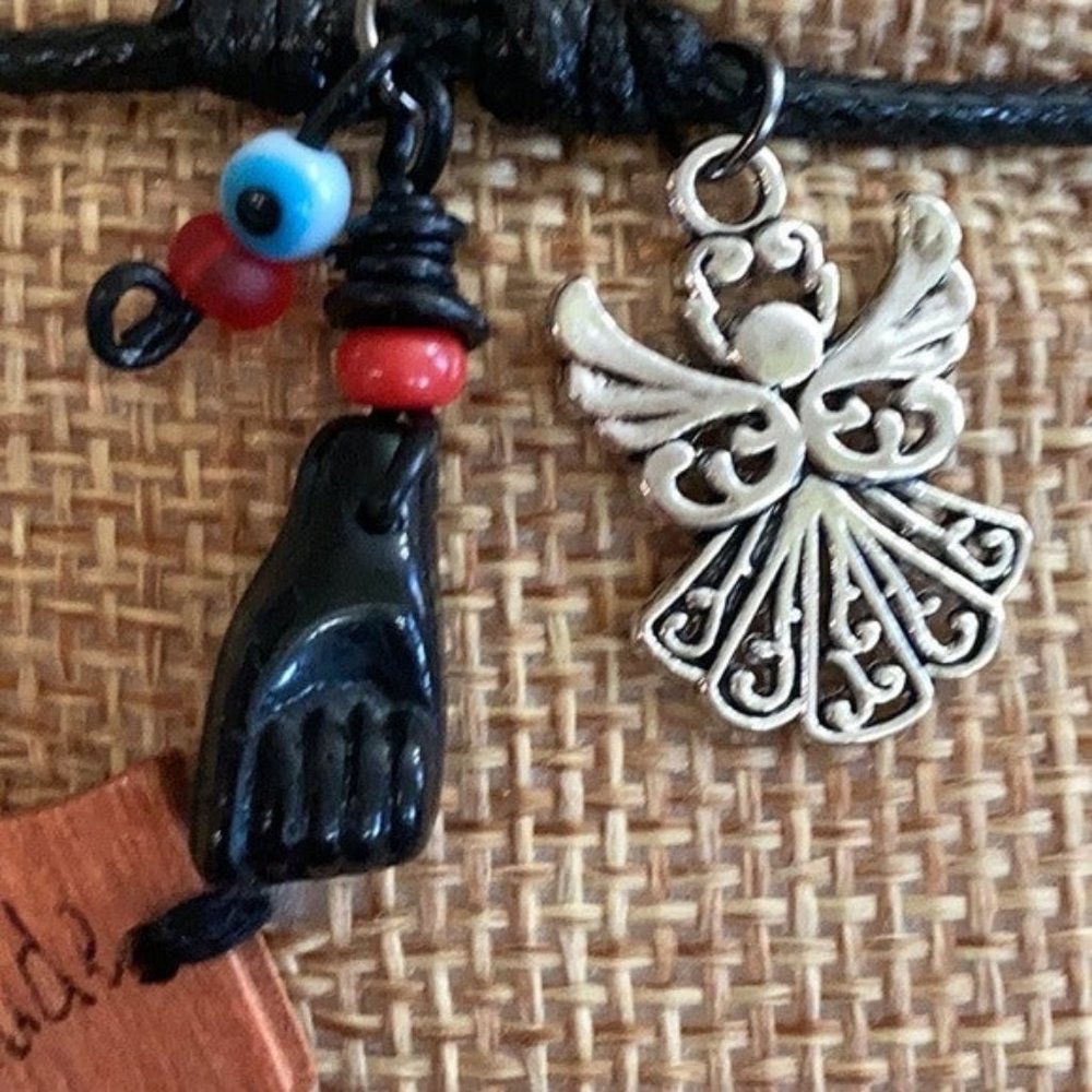 Figa evil eye Angel protection Necklace